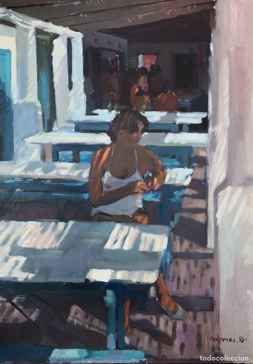 Arte: Frederic Cabanas (1954) - Pitussi - &Oacute;leo sobre lienzo - Foto 1