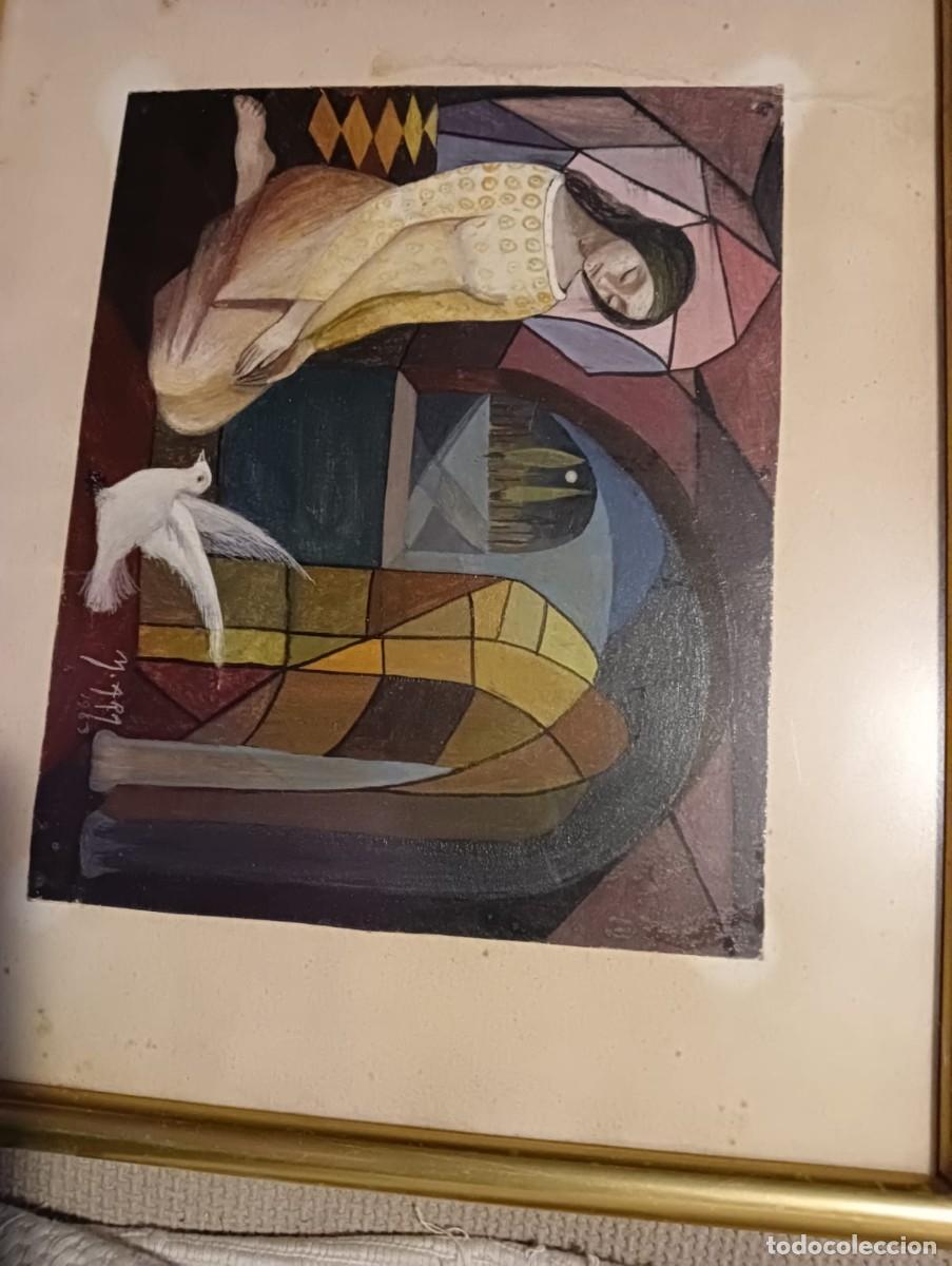 Arte: T&eacute;mpera de la pintora Maria Ara - Foto 1