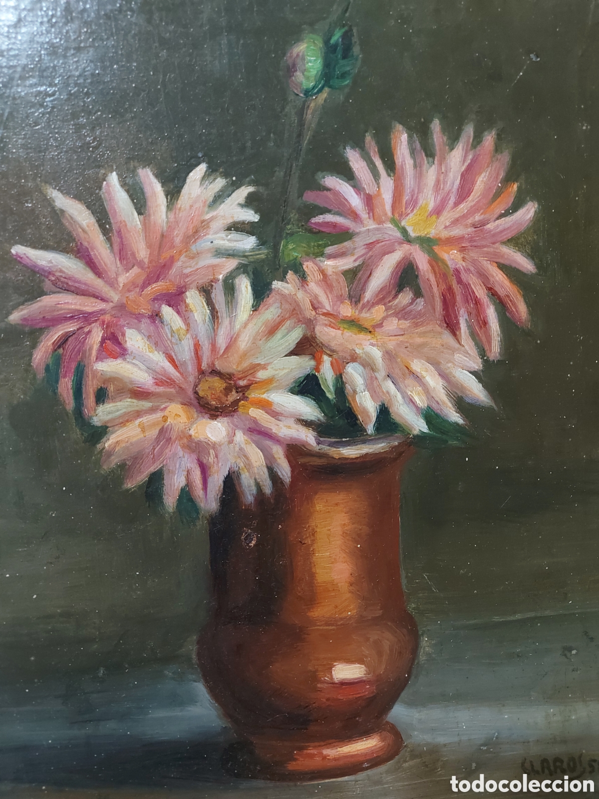 Arte: Oleo sobre tabla, Alfredo Claros - Foto 3