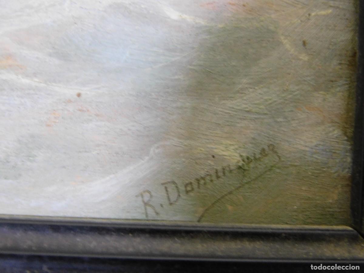 Arte: OLEO SOBRE TABLA - R.DOMINGUEZ - Foto 7