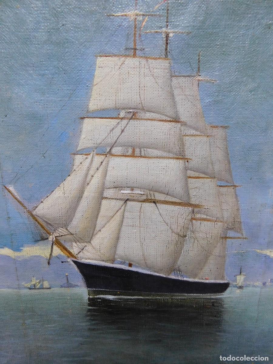 Arte: OLEO SOBRE TELA - MARINA - Foto 2
