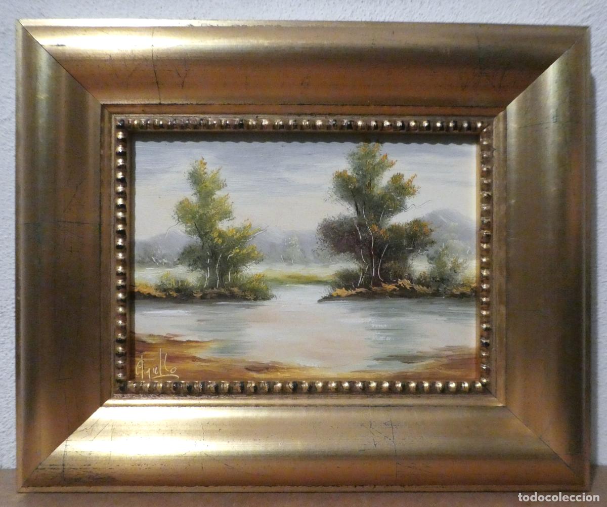 Arte: Bonito Oleo firmado .-