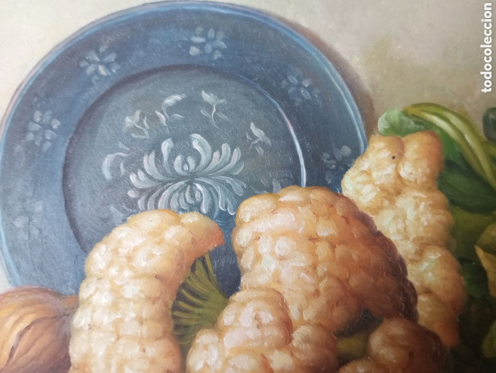 Arte: OLEO BODEGON DE MUY BELLA FACTURA - Foto 4