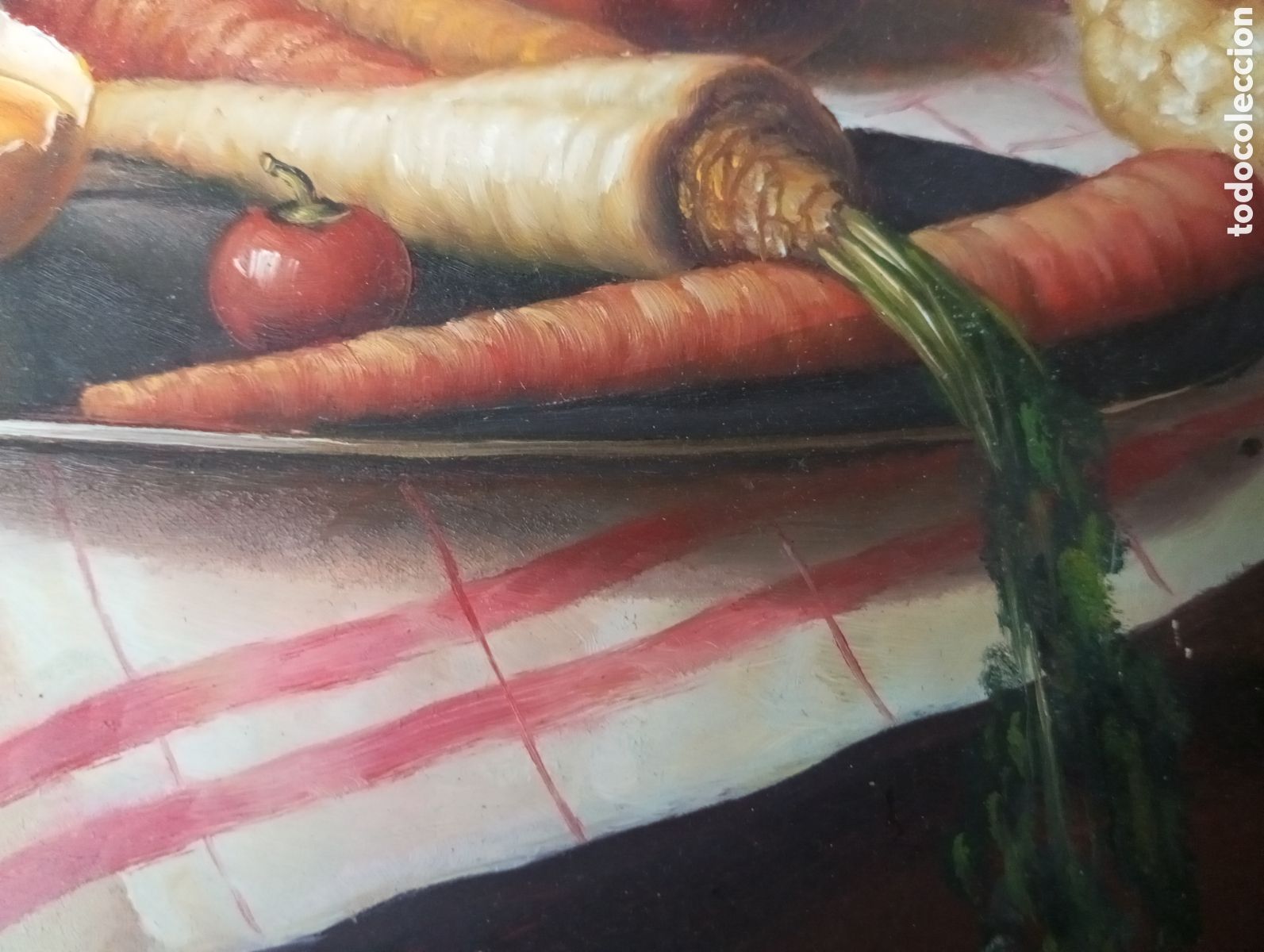 Arte: OLEO BODEGON DE MUY BELLA FACTURA - Foto 6