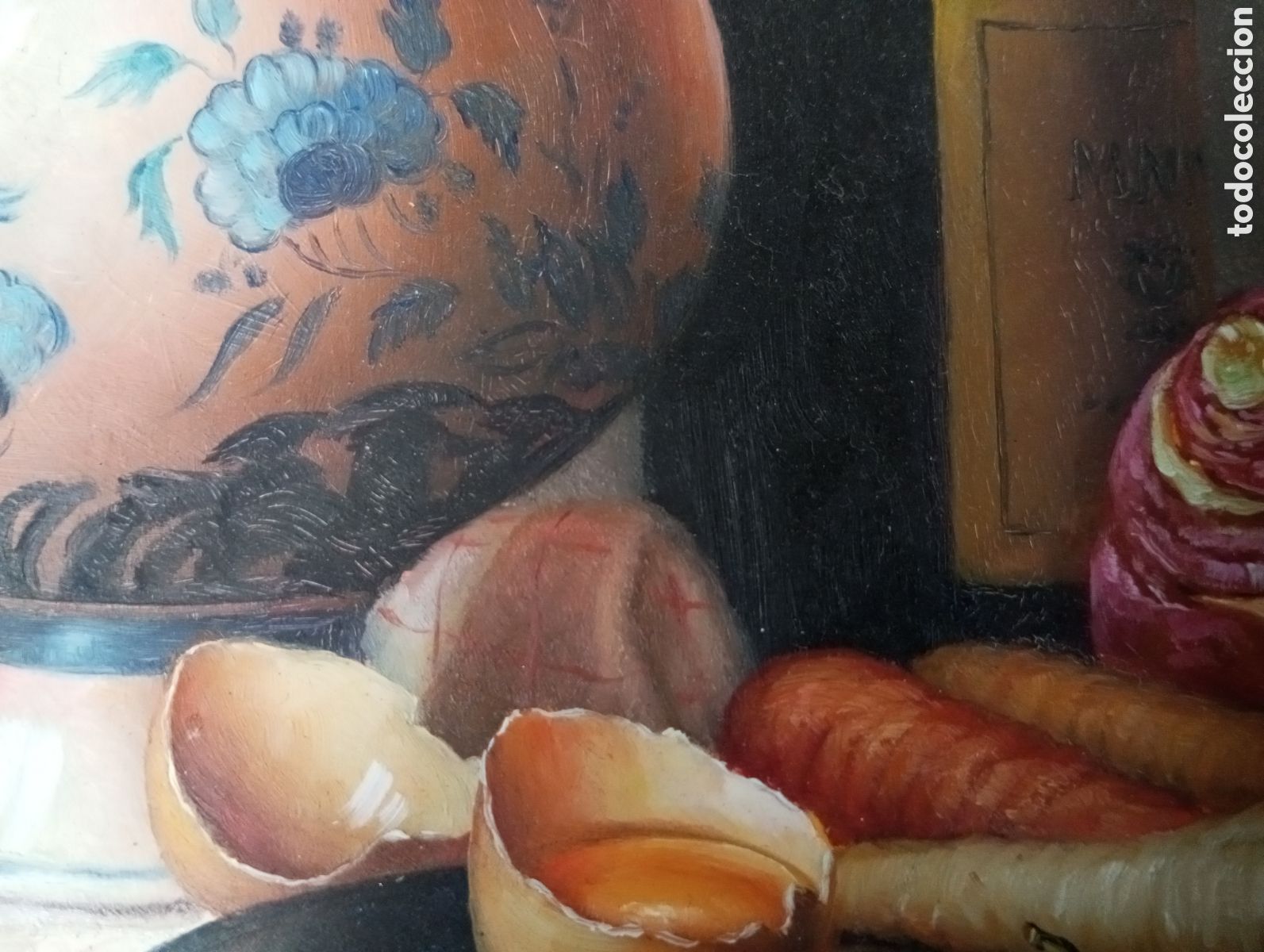 Arte: OLEO BODEGON DE MUY BELLA FACTURA - Foto 7
