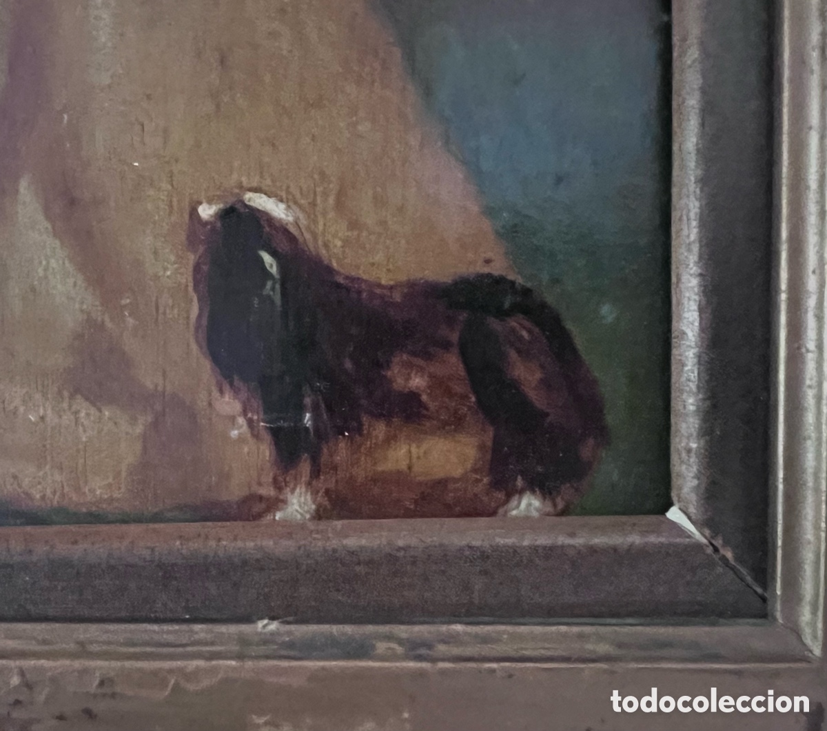 Arte: &Oacute;leo sobre tabla Siglo XVIII - Foto 15