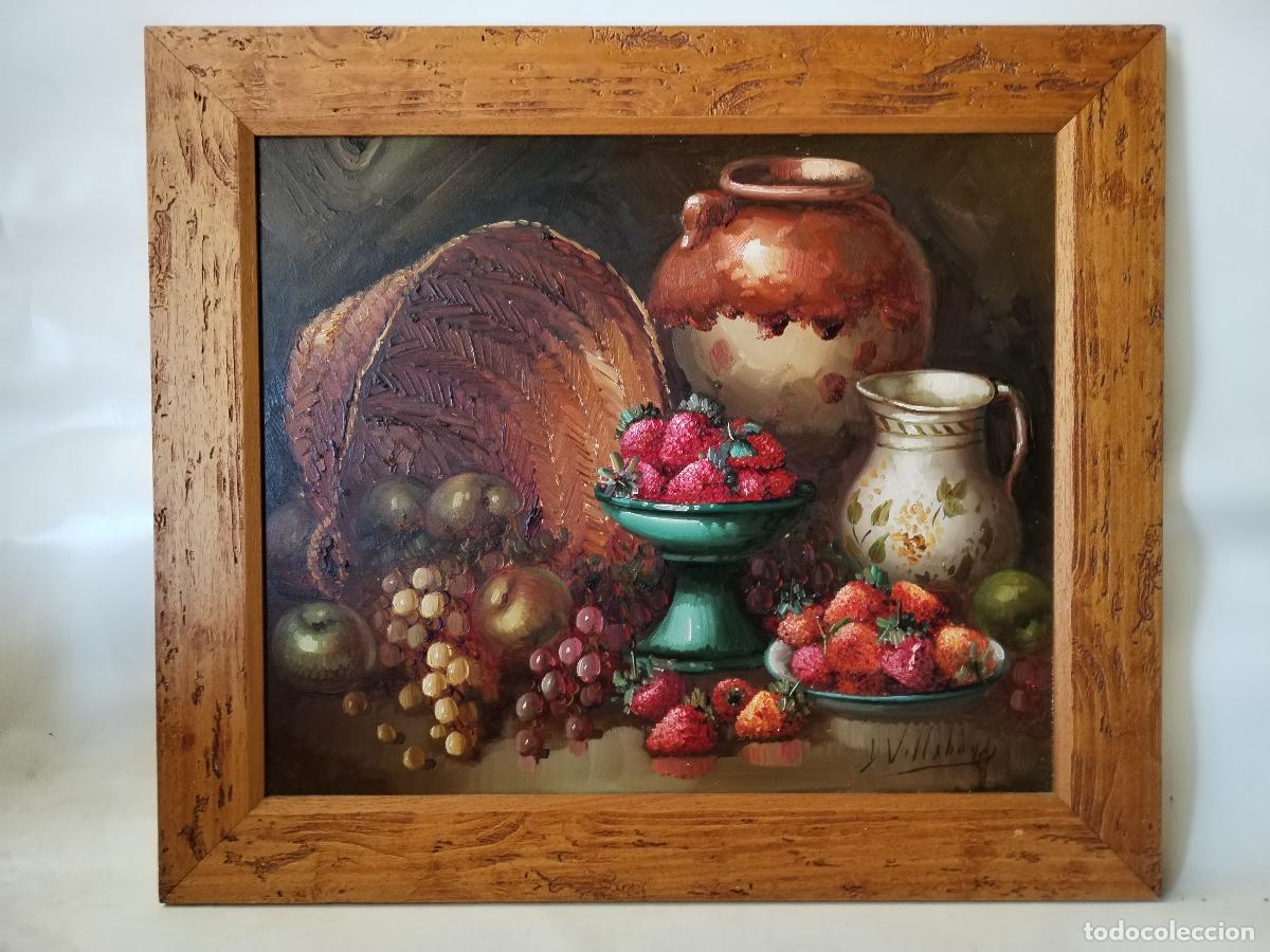 Arte: bodeg&oacute;n original firmado oleo-lienzo - Foto 5