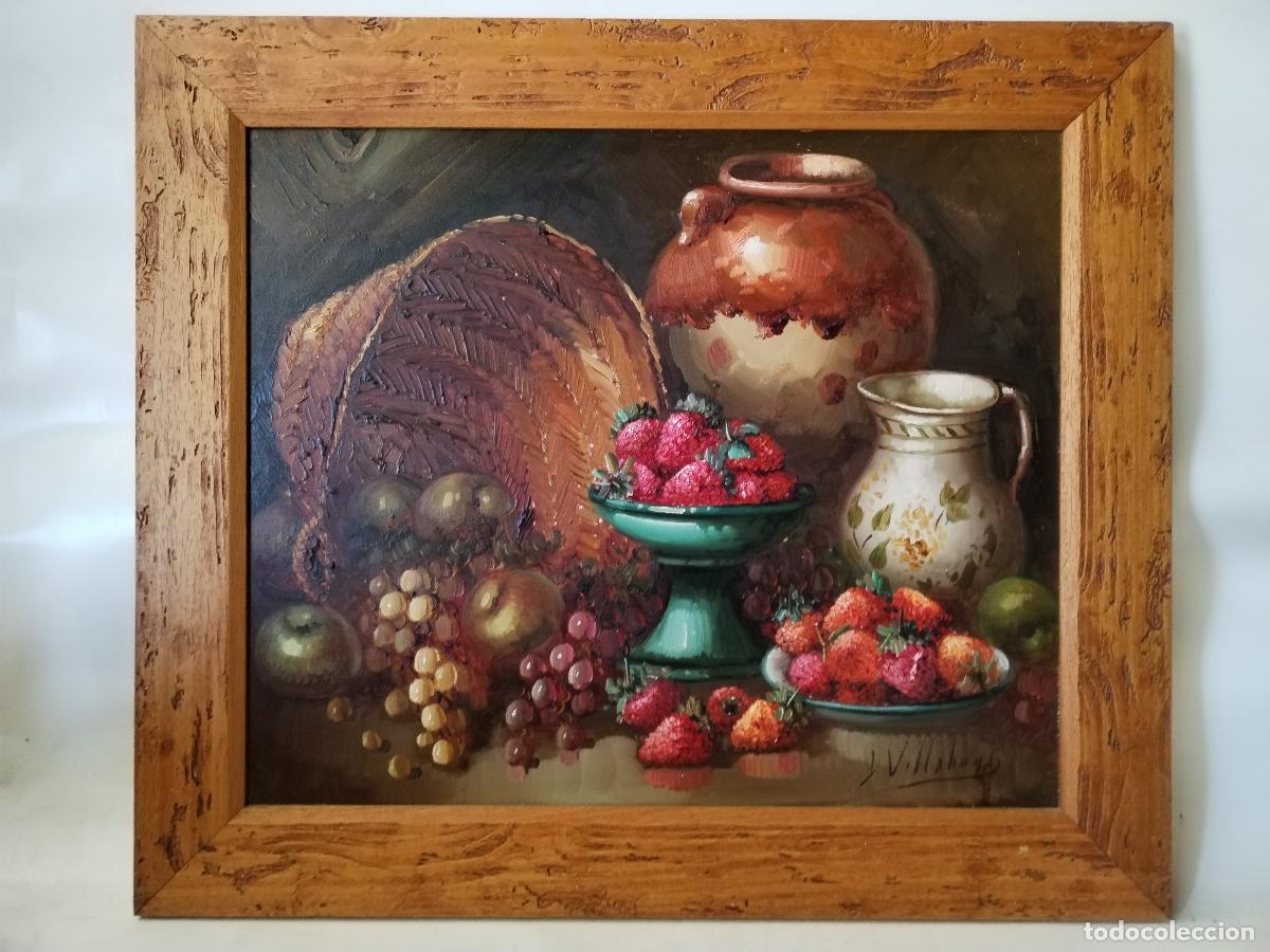 Arte: bodeg&oacute;n original firmado oleo-lienzo - Foto 10