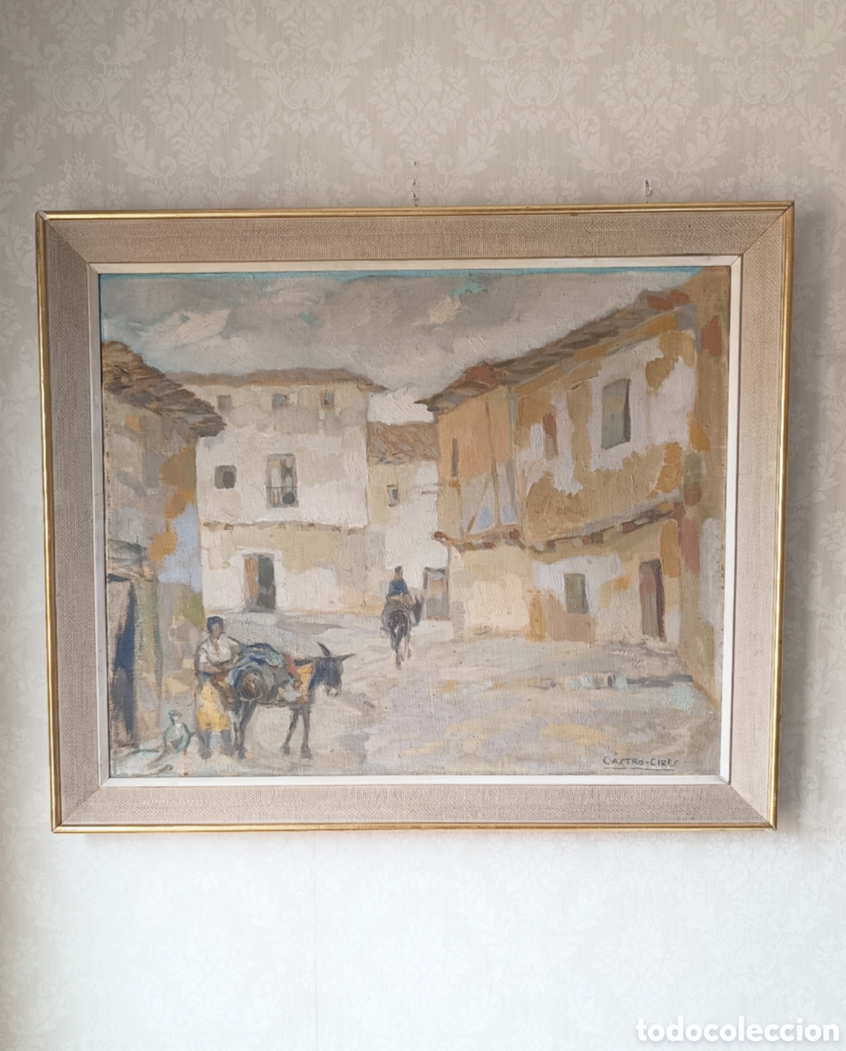 Arte: Oleo de Raimundo Castro Cires - Foto 1