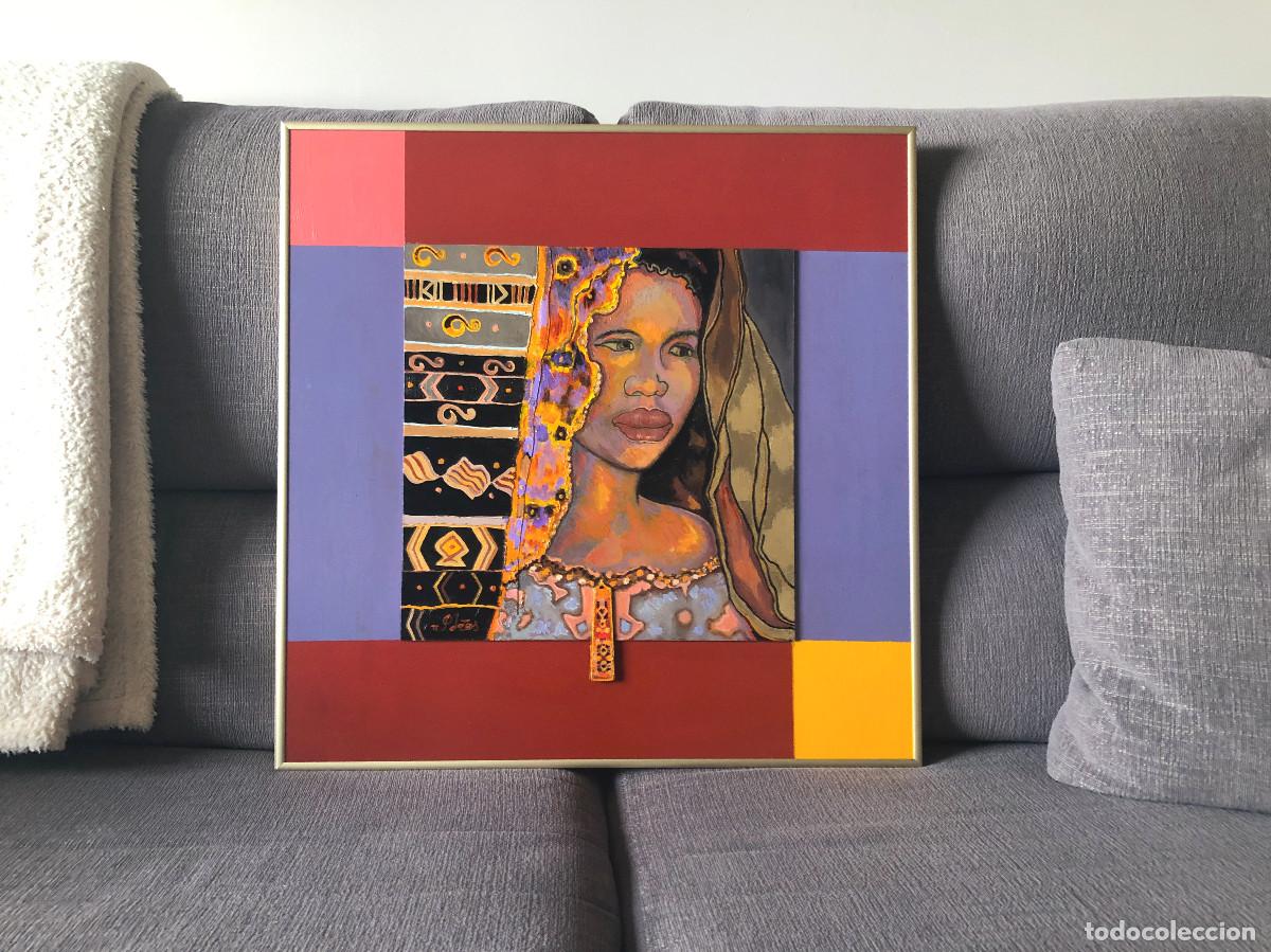 Arte: RETRATO DE MUJER AFRICANA - Foto 1