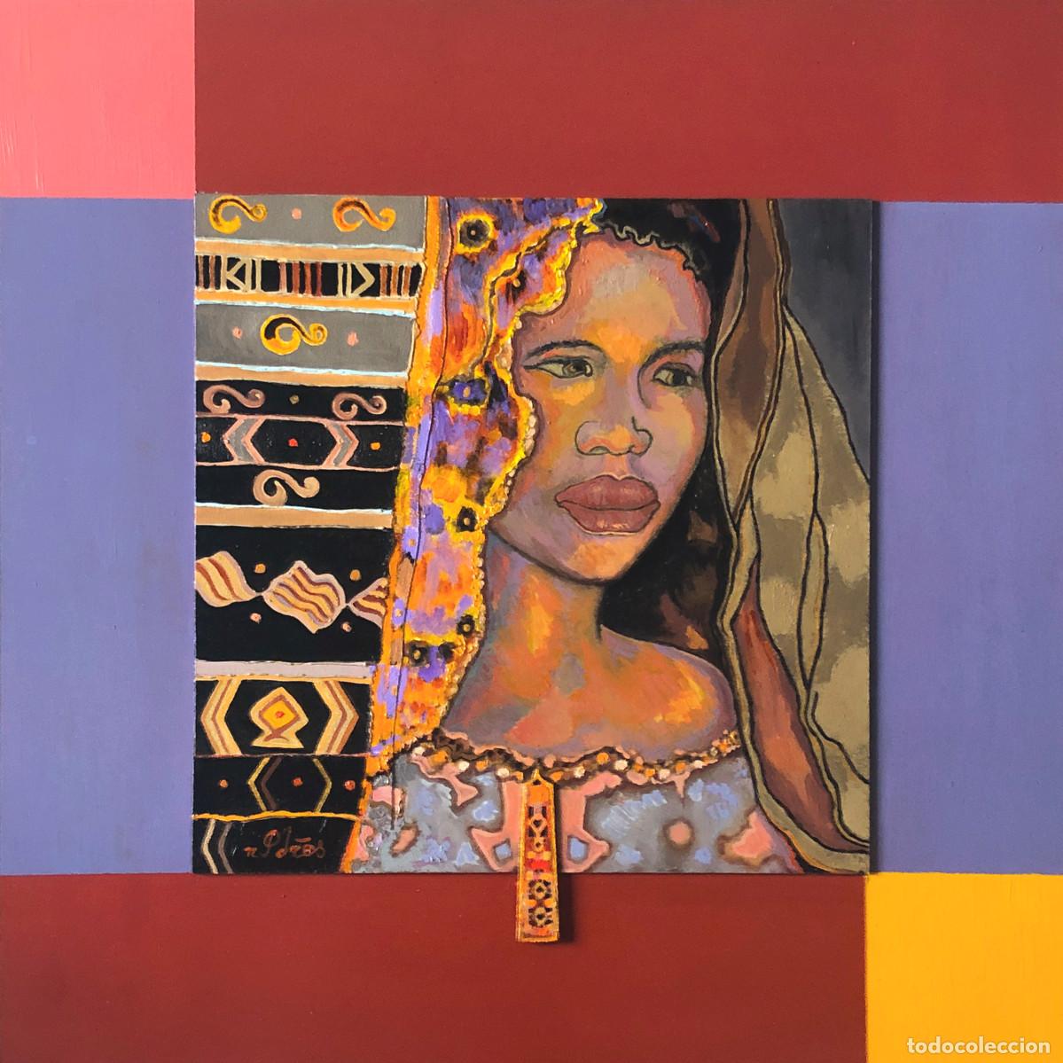 Arte: RETRATO DE MUJER AFRICANA - Foto 4