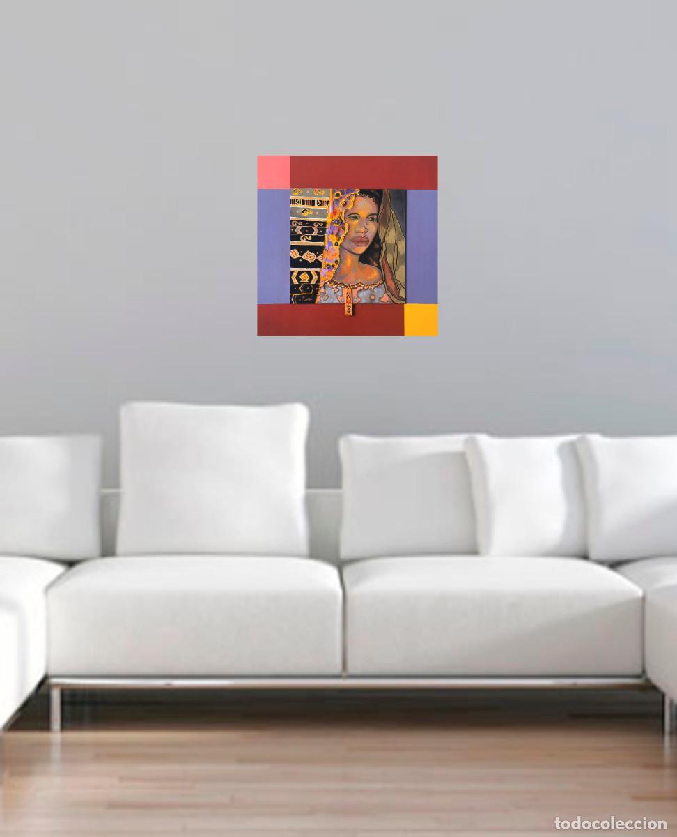 Arte: RETRATO DE MUJER AFRICANA - Foto 7