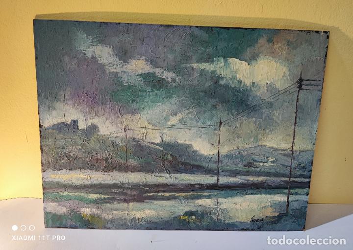 Arte: PAISAJE OLEO SOBRE TABLEX, EGEA - Foto 1