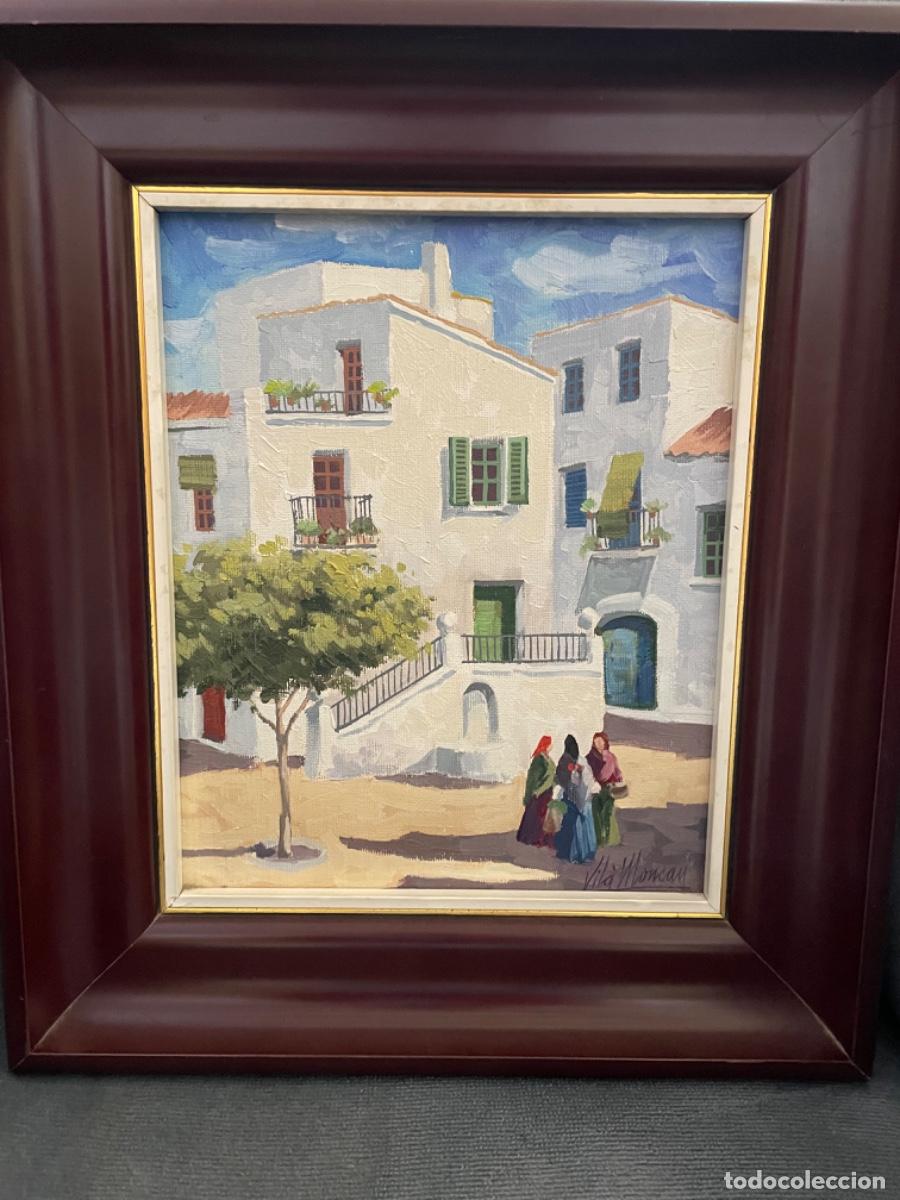 Arte: Vila Moncau 2 oleos sobre lienzo - Foto 2