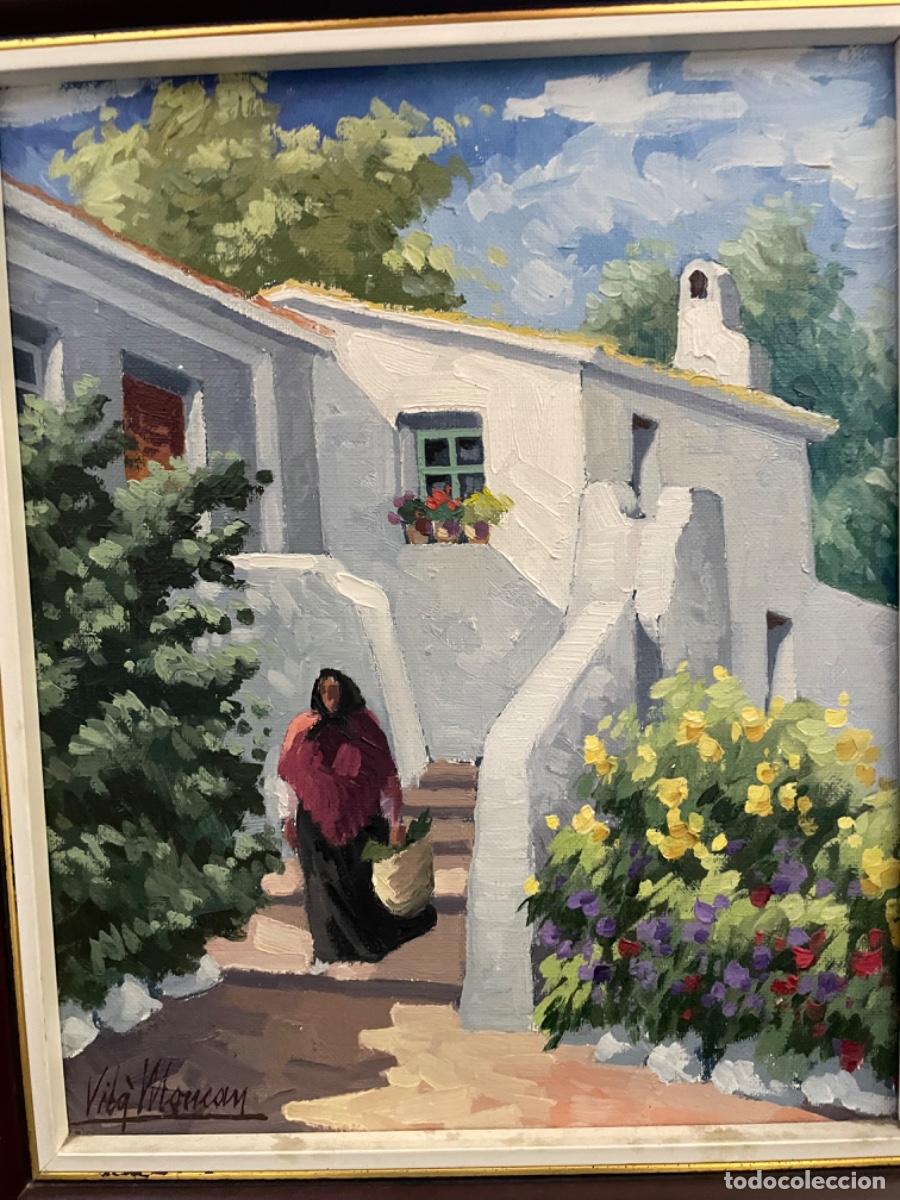 Arte: Vila Moncau 2 oleos sobre lienzo - Foto 6