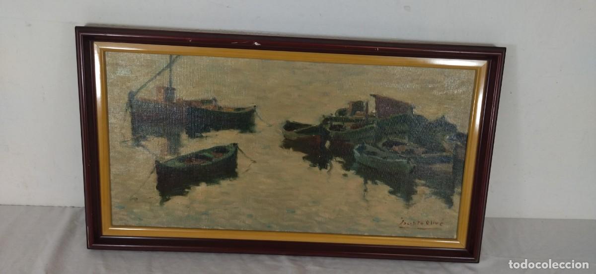 Arte: &Oacute;leo Jacinto Oliver Escena marinera - Foto 1