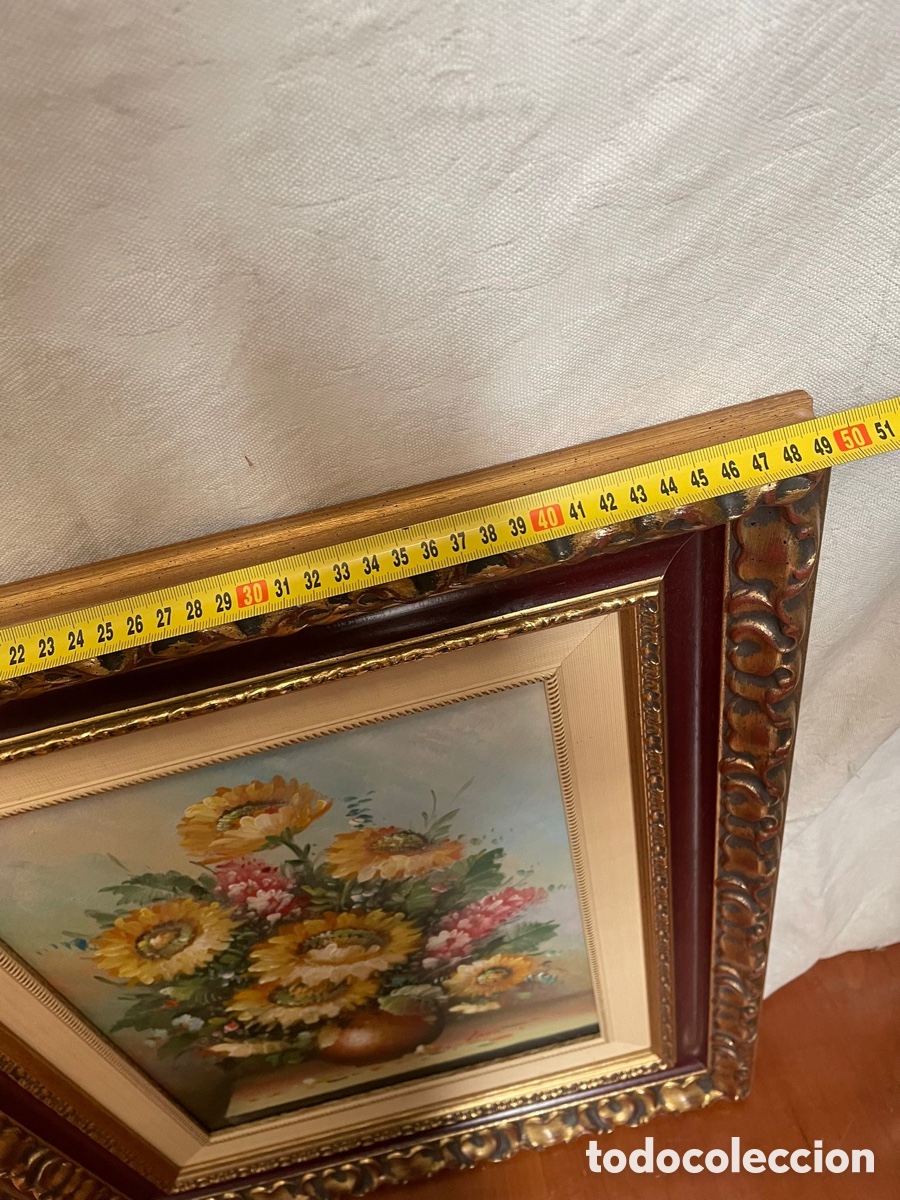 Arte: Cuadros &oacute;leo, bodeg&oacute;n, firmado Laro - Foto 2