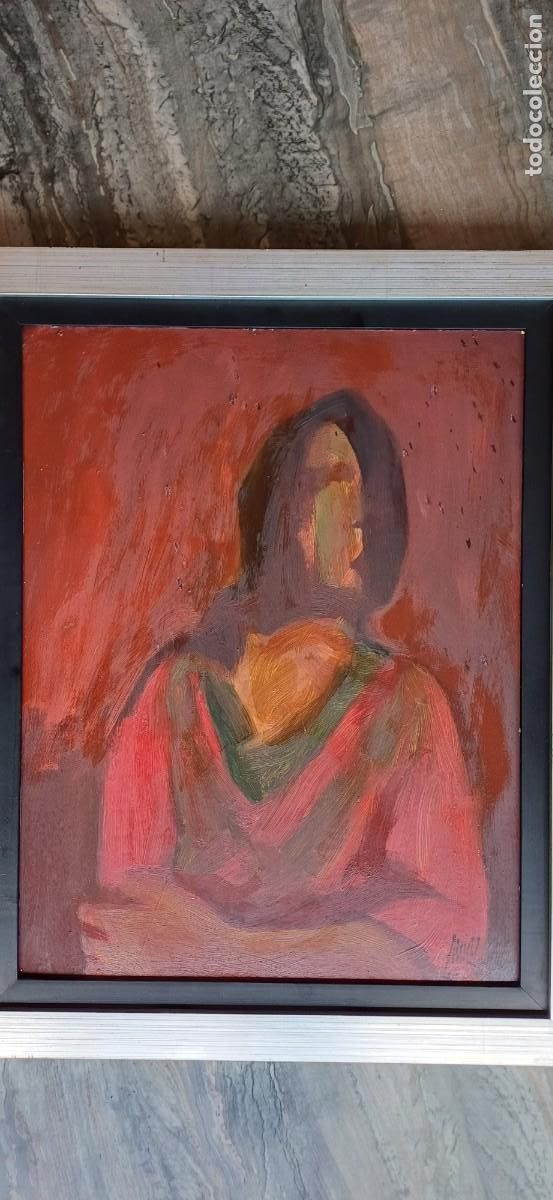 Arte: &rdquo;Hortelana&rdquo;. Ram&oacute;n Puig Benlloch. &Oacute;leo sobre tabla. - Foto 1