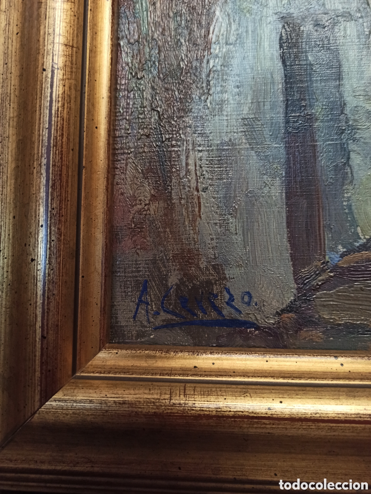 Arte: &Oacute;leo sobre lienzo de Andr&eacute;s Cerezo Mena - Foto 2