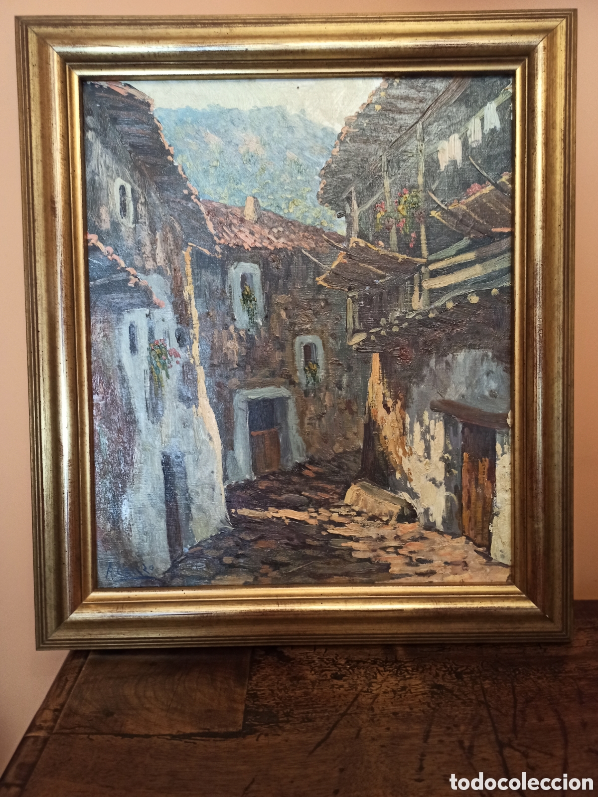 Arte: &Oacute;leo sobre lienzo de Andr&eacute;s Cerezo Mena - Foto 1