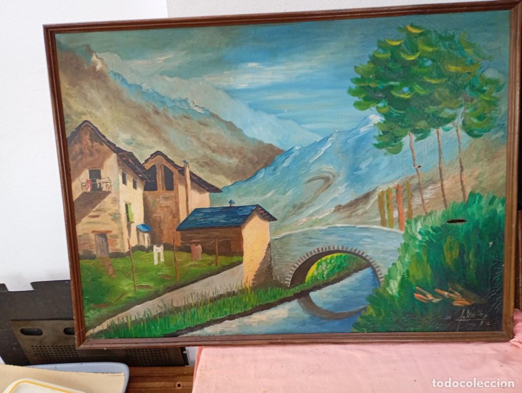 Arte: cuadro pintura antigua - Foto 1