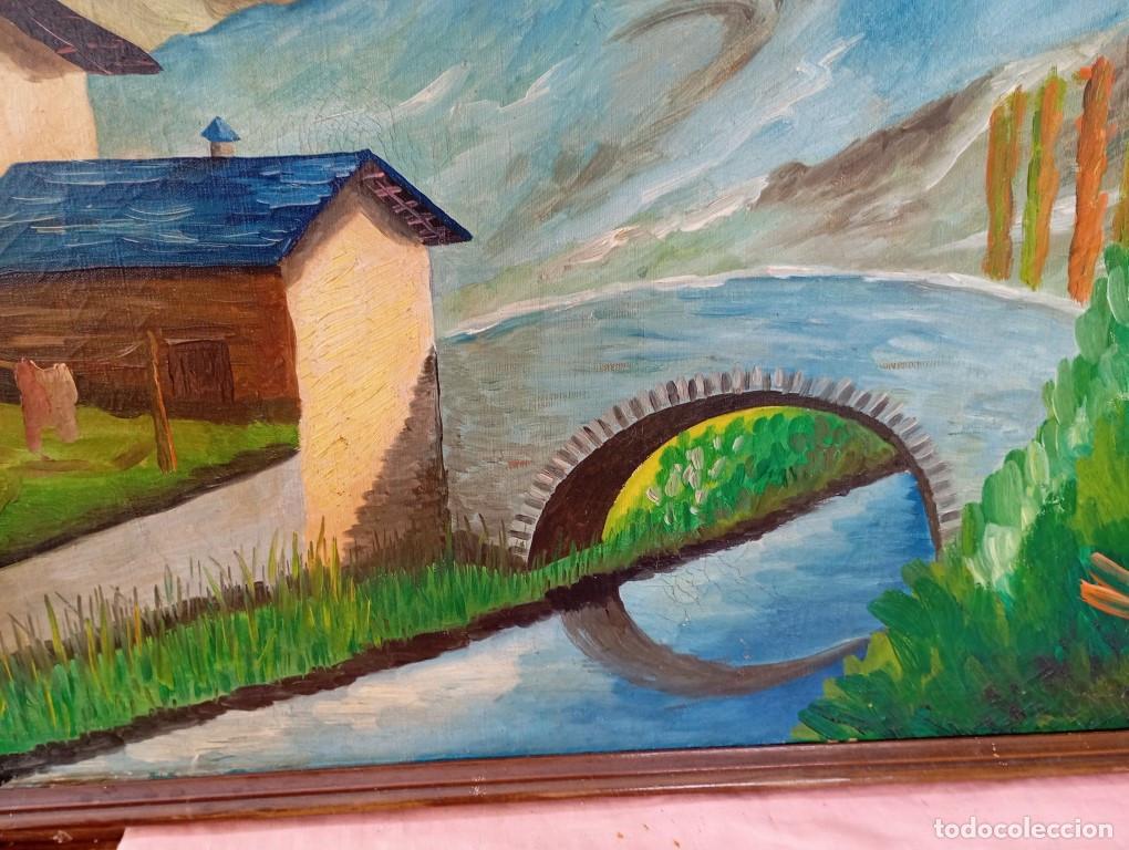 Arte: cuadro pintura antigua - Foto 4
