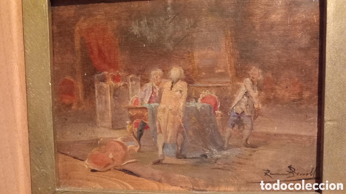 Arte: Ram&oacute;n Borrell, &Oacute;leo sobre tabla - Foto 1