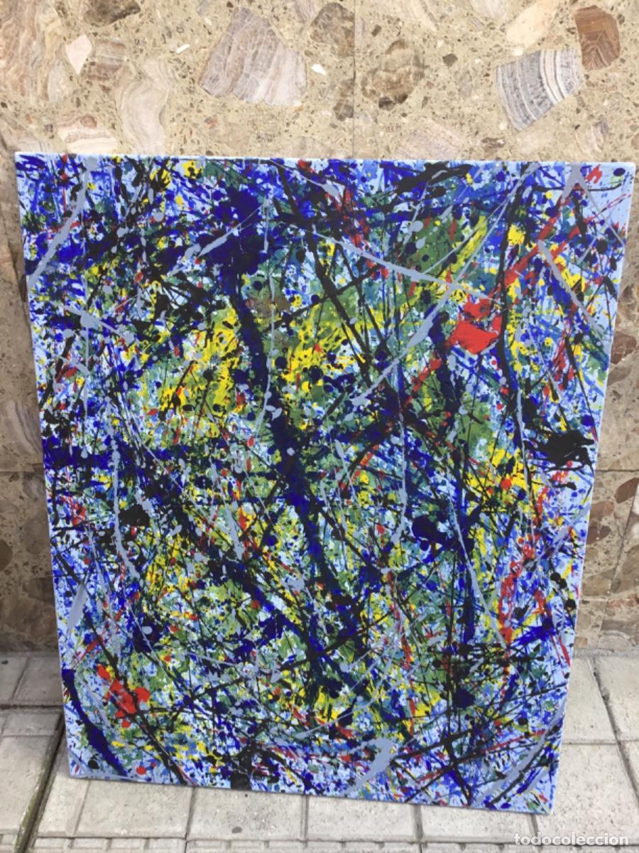 Arte: Oleo moderno t&eacute;cnica mixta - Foto 2