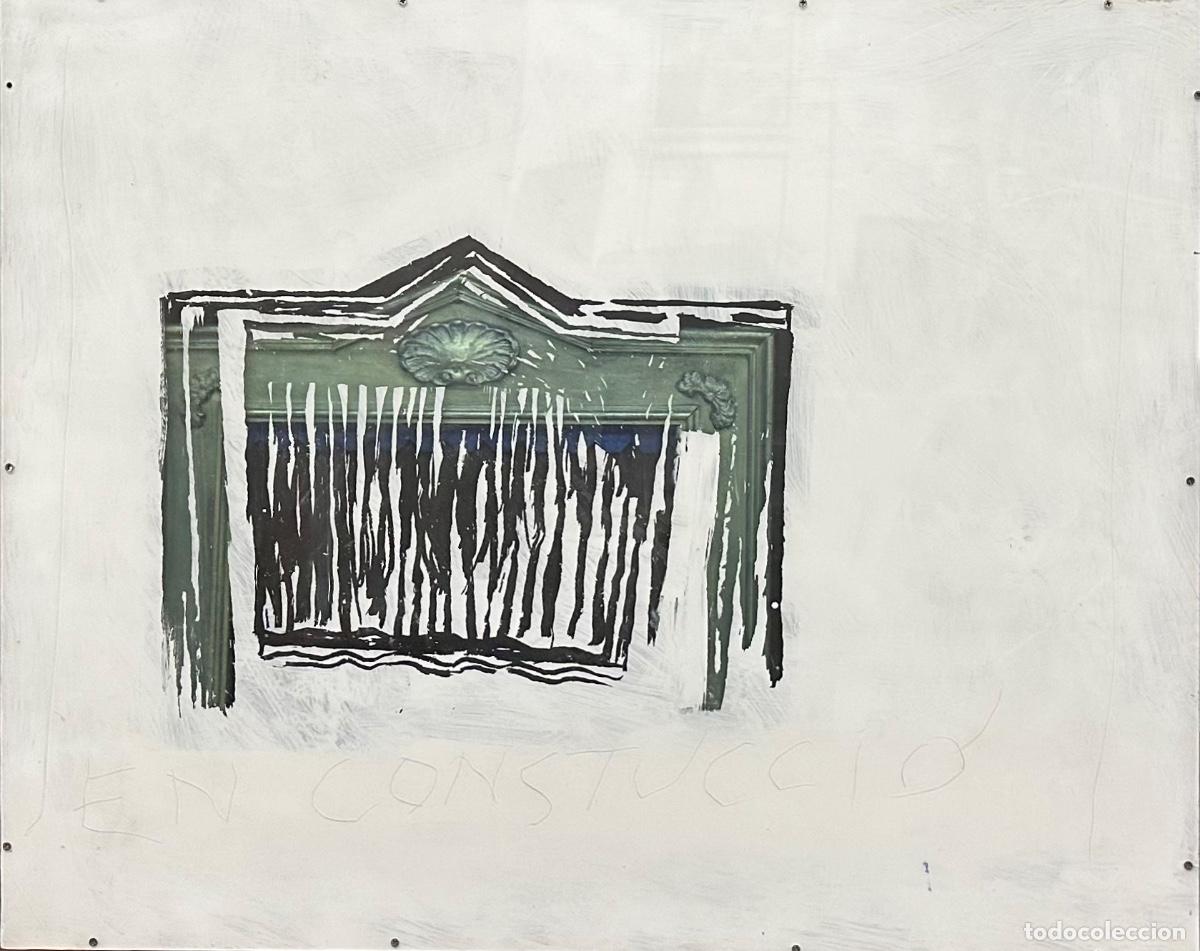 Arte: JOAN DESCARGA - T&Eacute;CNICA MIXTA SOBRE MADERA Y METACRILATO -