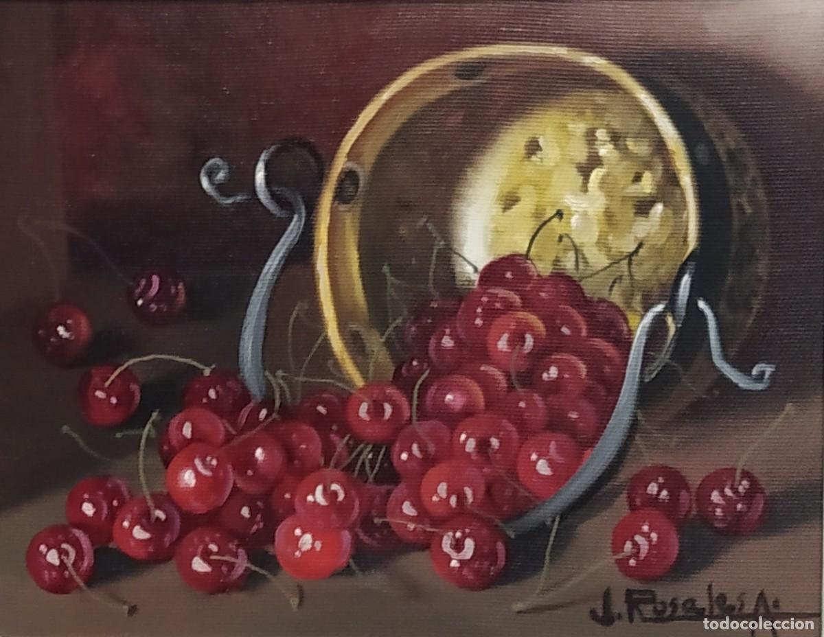 Arte: CUADRO DE JOS&Eacute; ROSALES AROSTEGUI (&ldquo;BODEG&Oacute;N CON CEREZAS&rdquo;)