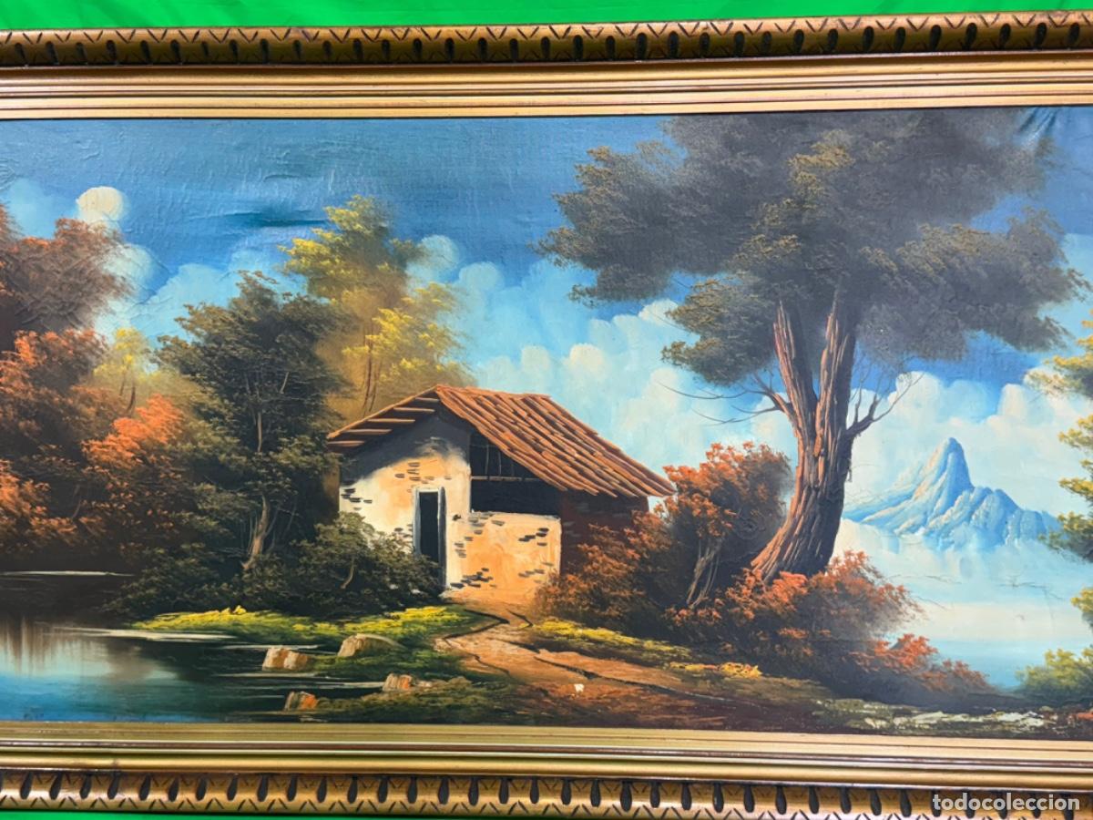 Arte: CUADRO OLEO SOBRE LIENZO PAISAJE - Foto 2