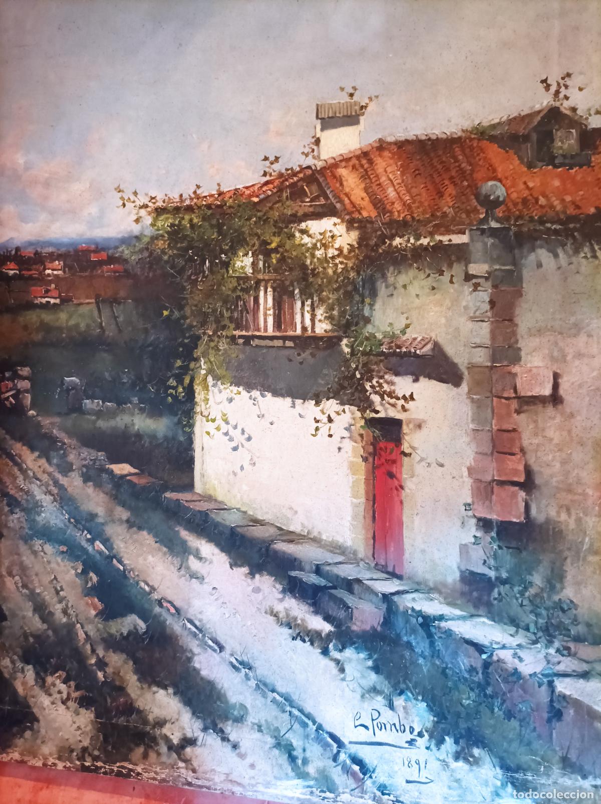 Arte: Oleo sobre lienzo del S XIX - Foto 9