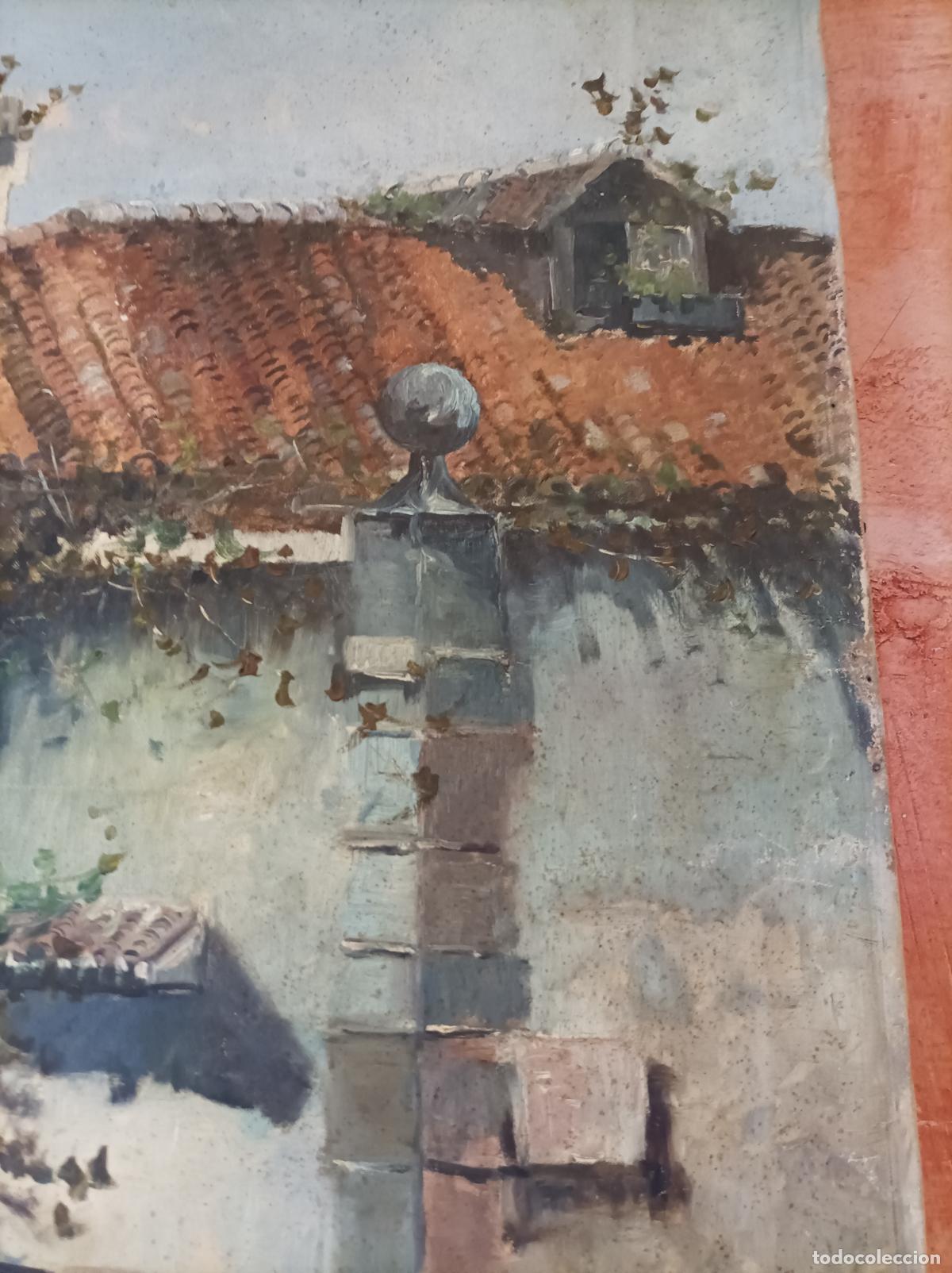 Arte: Oleo sobre lienzo del S XIX - Foto 12