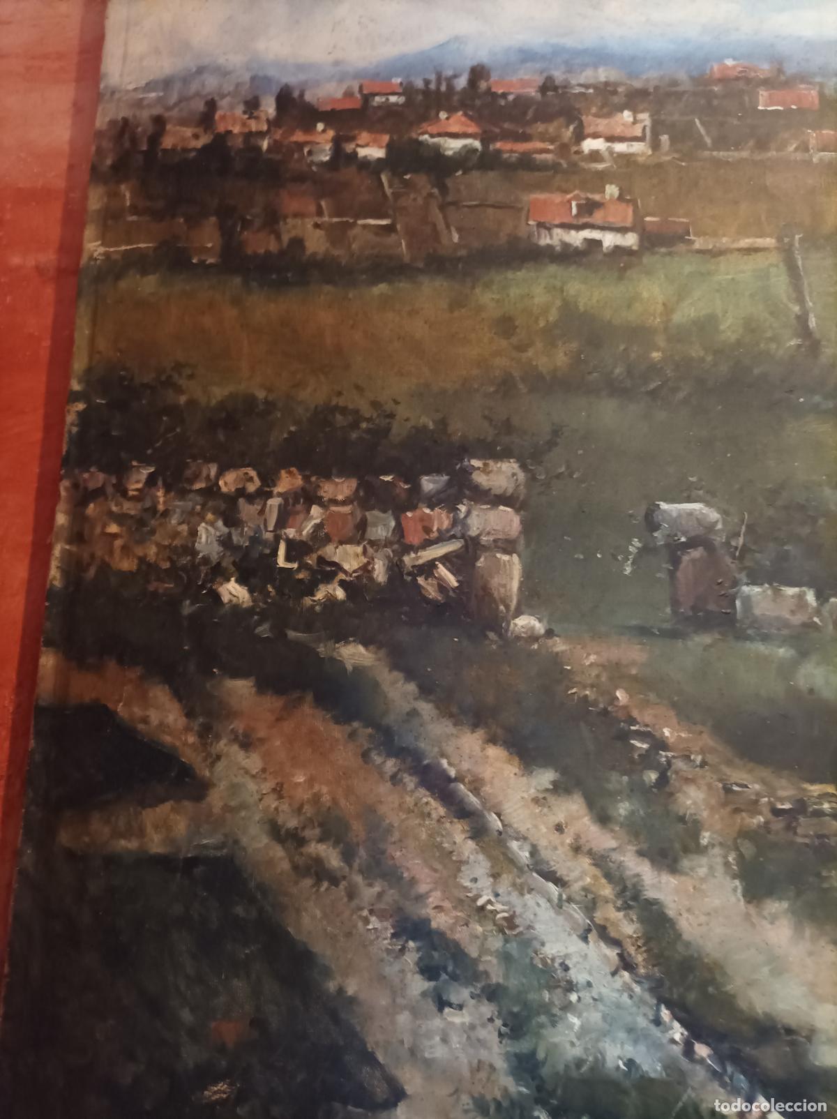 Arte: Oleo sobre lienzo del S XIX - Foto 14
