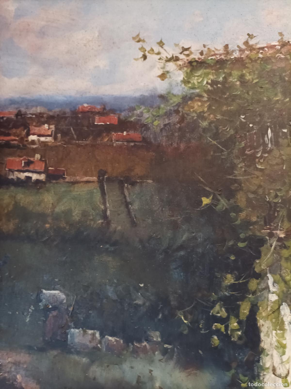 Arte: Oleo sobre lienzo del S XIX - Foto 16