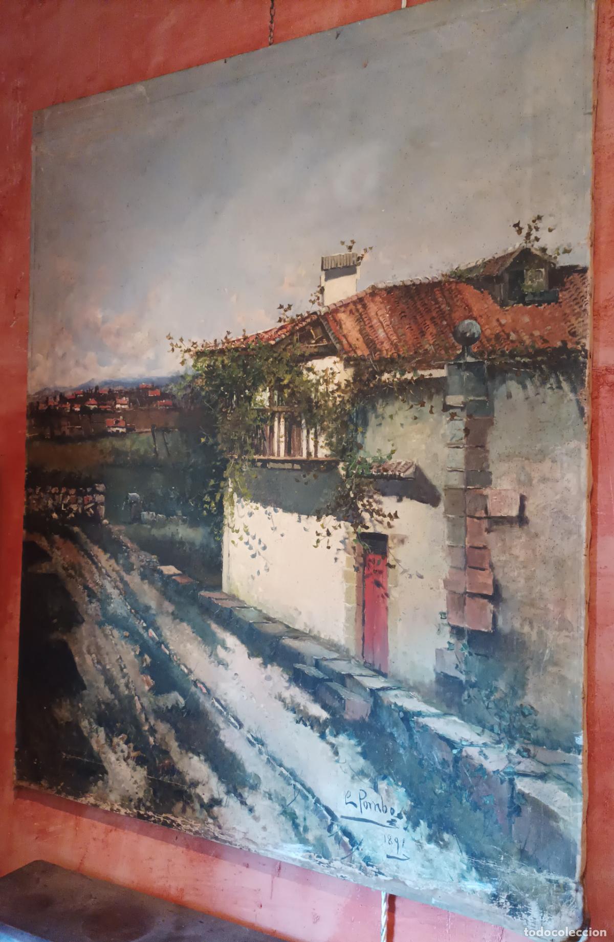 Arte: Oleo sobre lienzo del S XIX - Foto 21