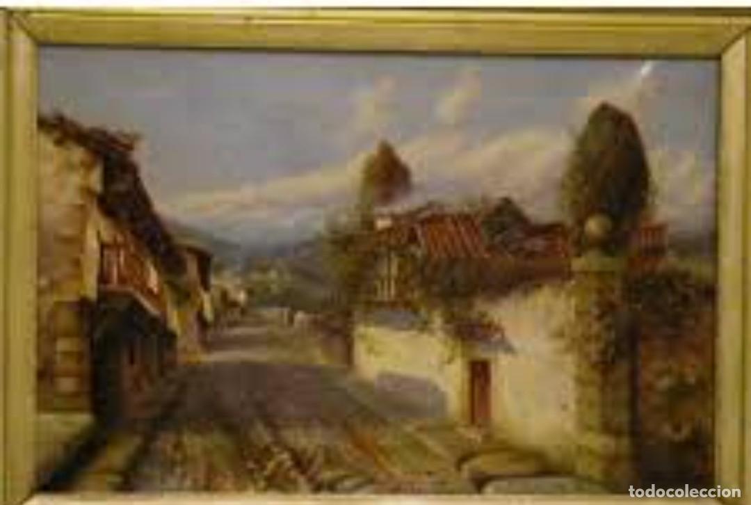 Arte: Oleo sobre lienzo del S XIX - Foto 26