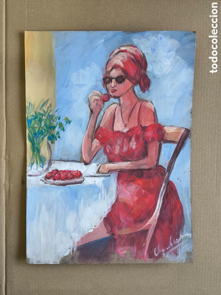 Arte: Chica de vacaciones ( expresionismo)