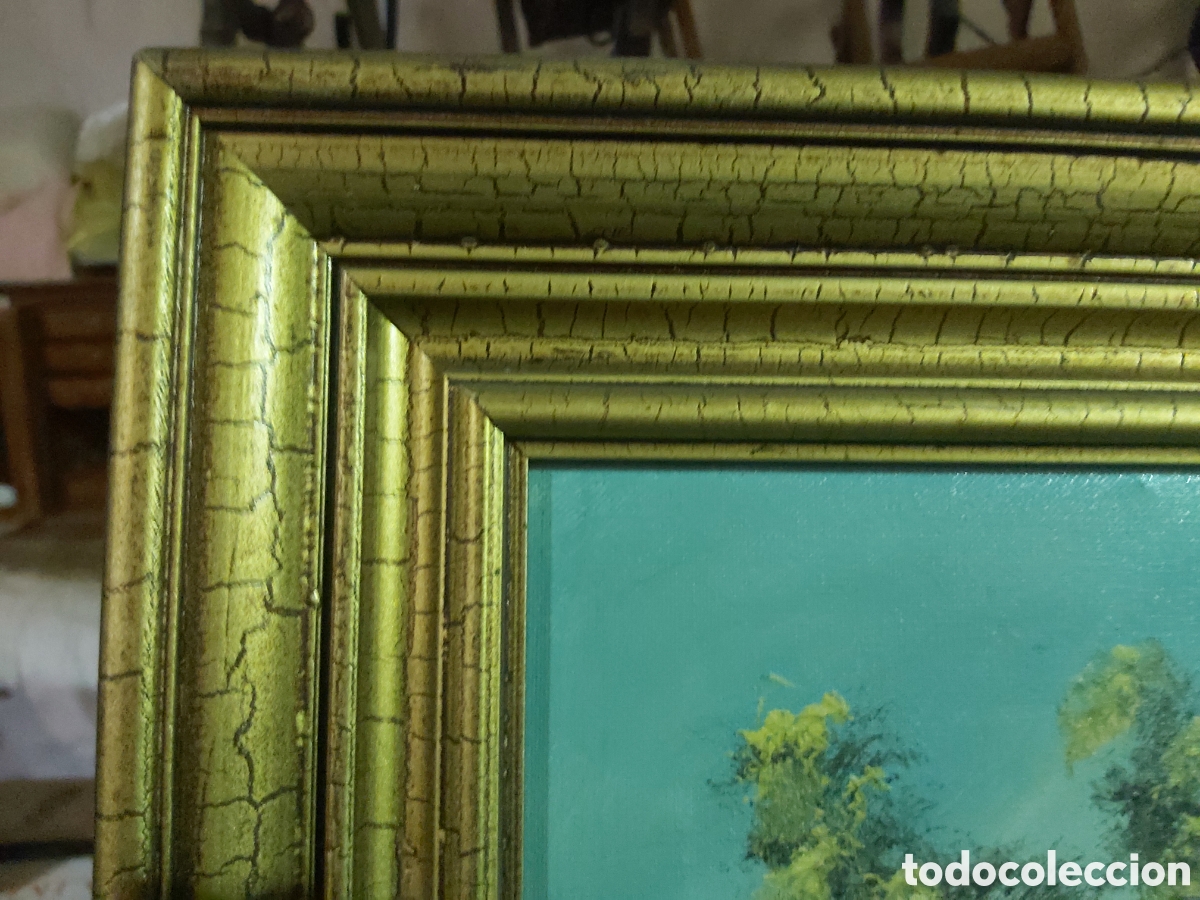 Arte: Cuadro pintura al &oacute;leo sobre lienzo - Foto 3