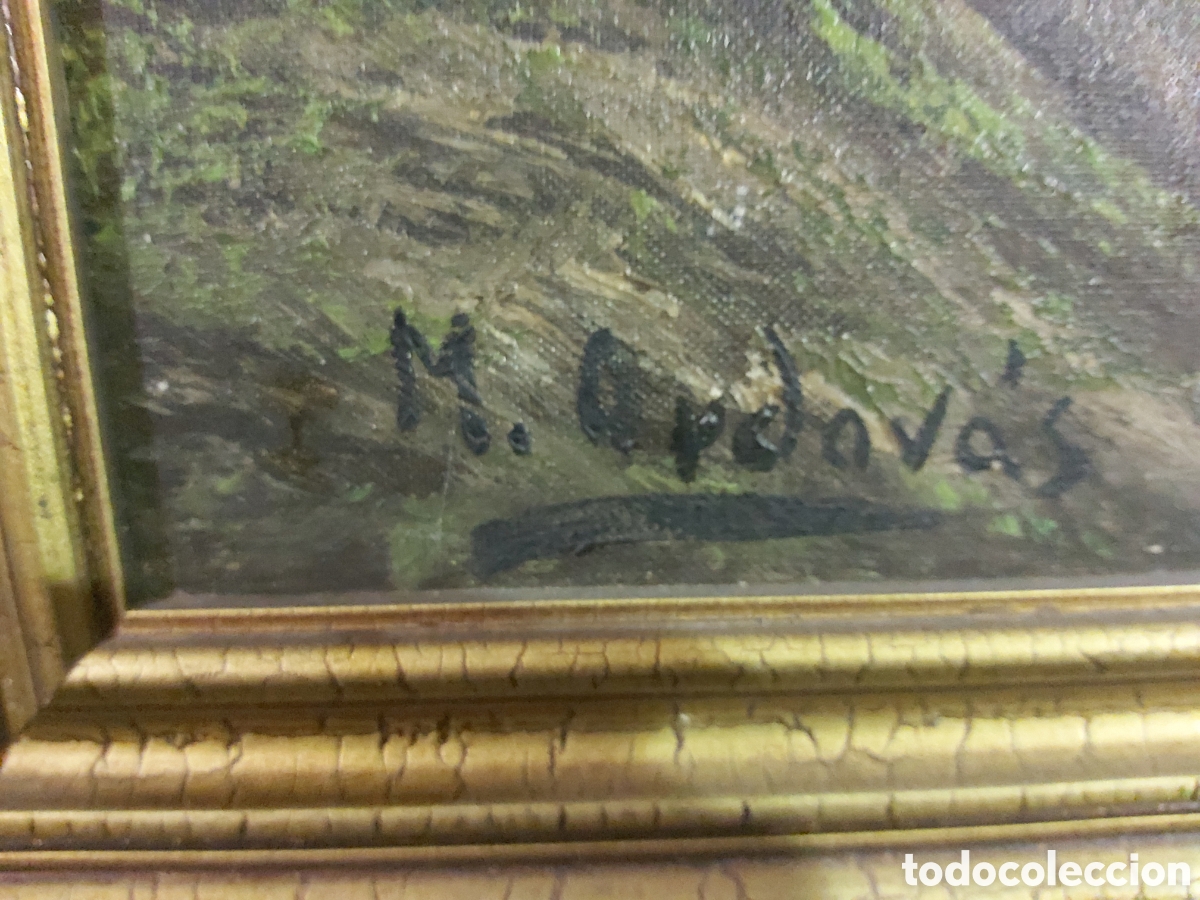 Arte: Cuadro pintura al &oacute;leo sobre lienzo - Foto 4
