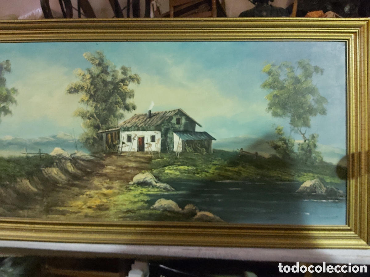 Arte: Cuadro pintura al &oacute;leo sobre lienzo - Foto 6