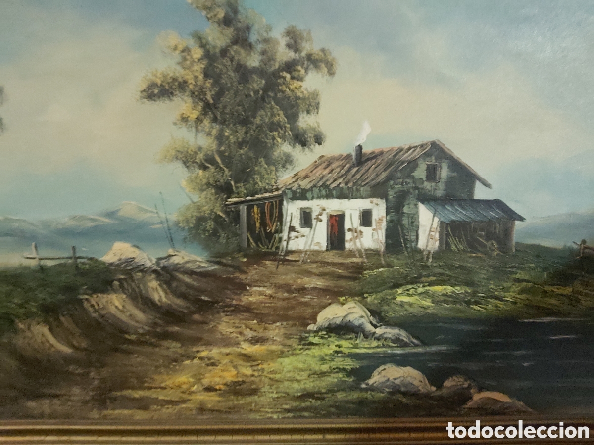 Arte: Cuadro pintura al &oacute;leo sobre lienzo - Foto 1