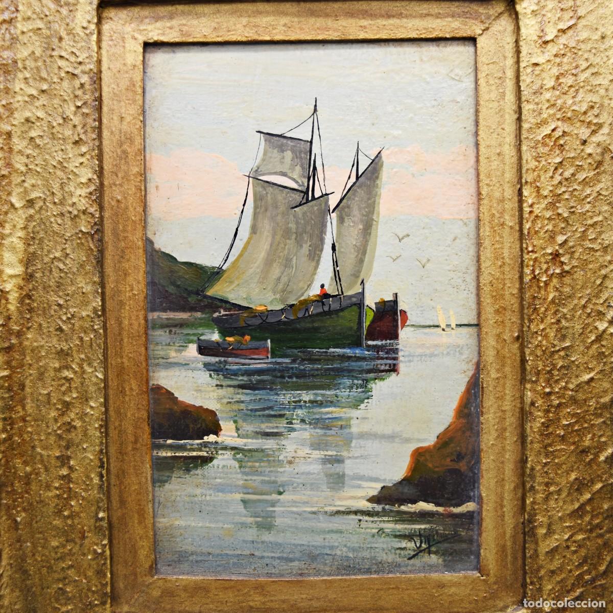 Arte: Pintura mar&iacute;tima de &eacute;poca - Foto 2