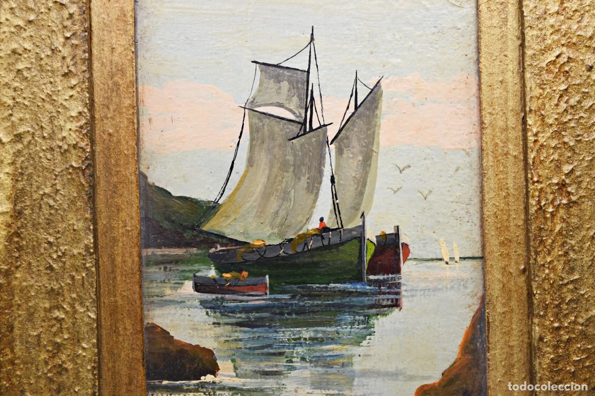 Arte: Pintura mar&iacute;tima de &eacute;poca - Foto 3