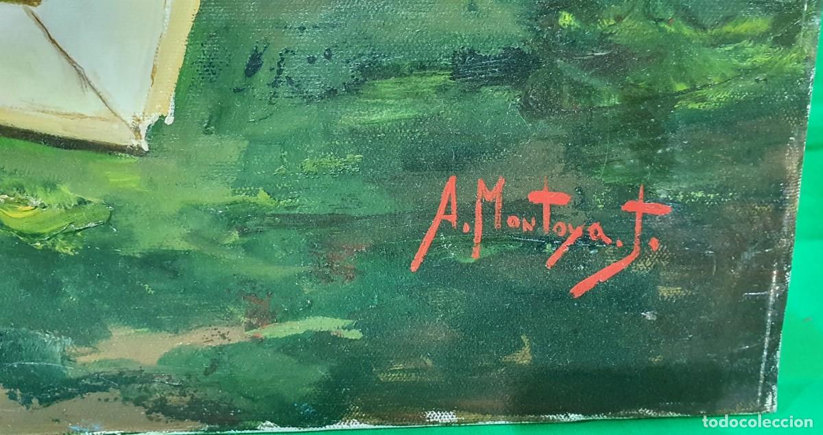 Arte: Oleo sobre lienzo bodeg&oacute;n de Antonio Montoya - Foto 5
