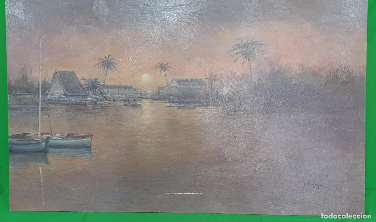 Arte: Oleo sobre tabla firmado - Foto 2