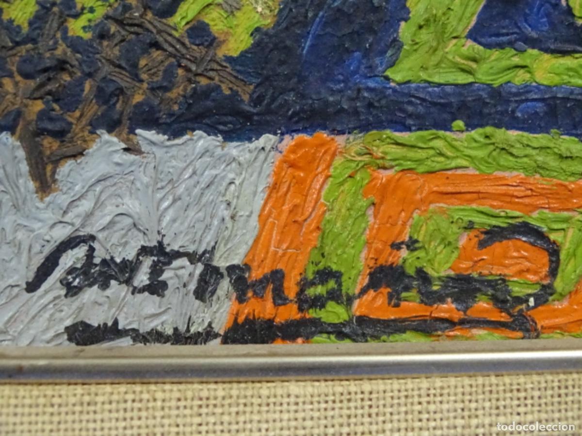 Arte: &Oacute;LEO TABLEX FIRMA ILEGIBLE. BODEGON. - Foto 9