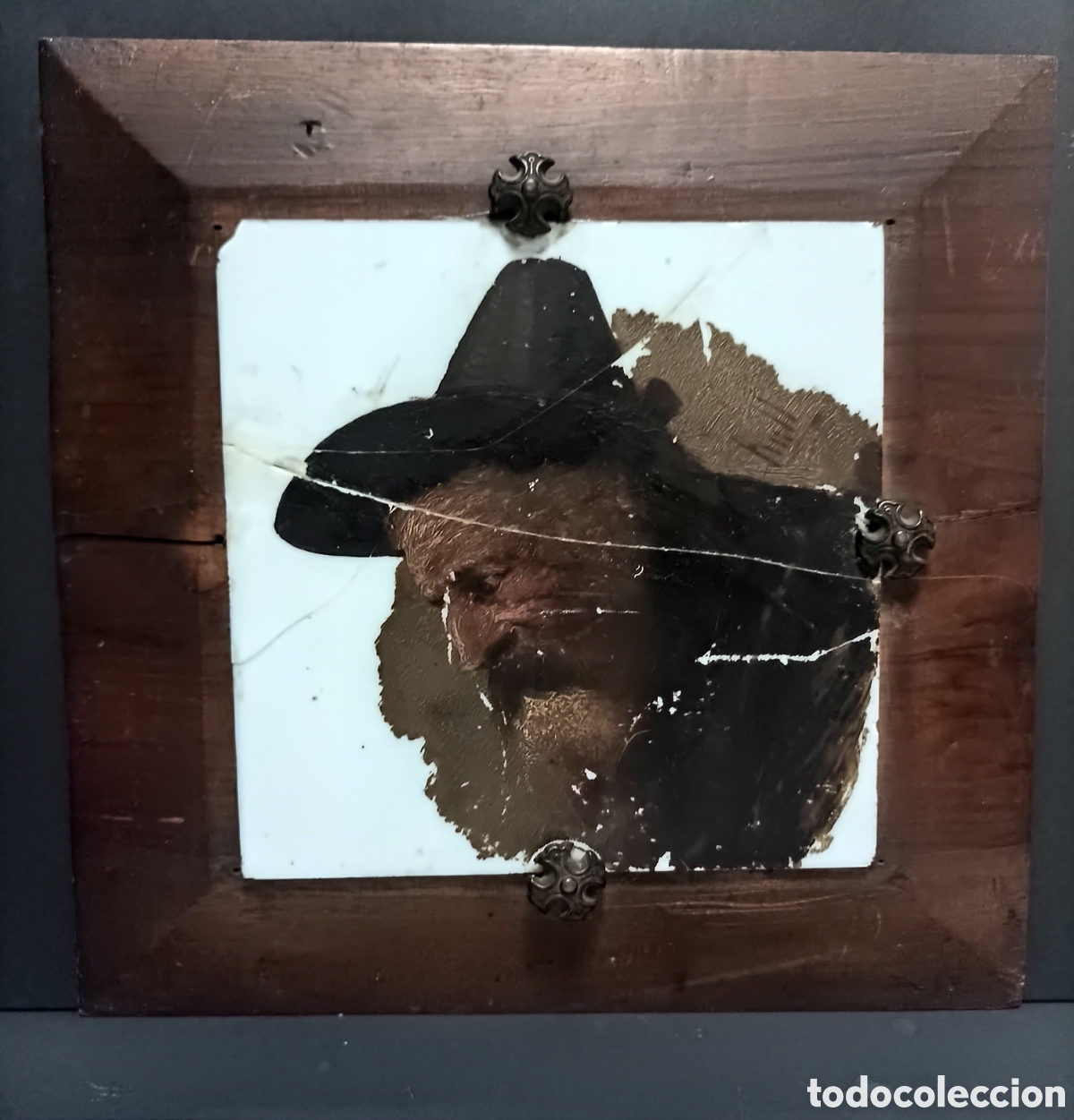 Arte: JOAQUIN ESPALTER Y RULL &oacute;leo sobre OPALINA, &rdquo;Anciano&rdquo;, - Foto 1
