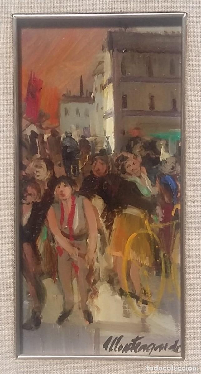 Arte: CUADRO DE PHILIPPE MONTEAGUDO (&ldquo;LA CA&Iacute;DA DE LA MEDIA&rdquo;) - Foto 1