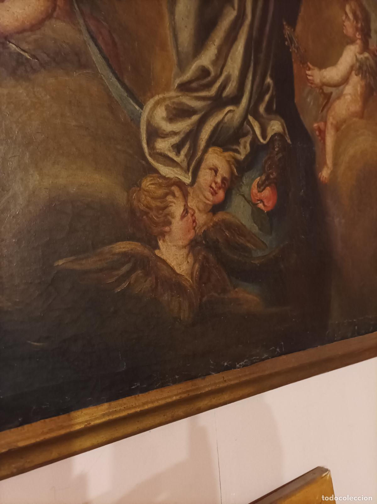 Arte: Oleo sobre lienzo S XVIII . - Foto 10